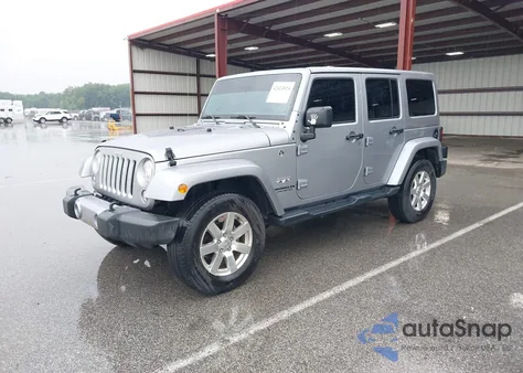 2017 Jeep Wrangler Unlimited Sahara 4X4 из США, поврежденный, VIN 1C4BJWEG8HL681775